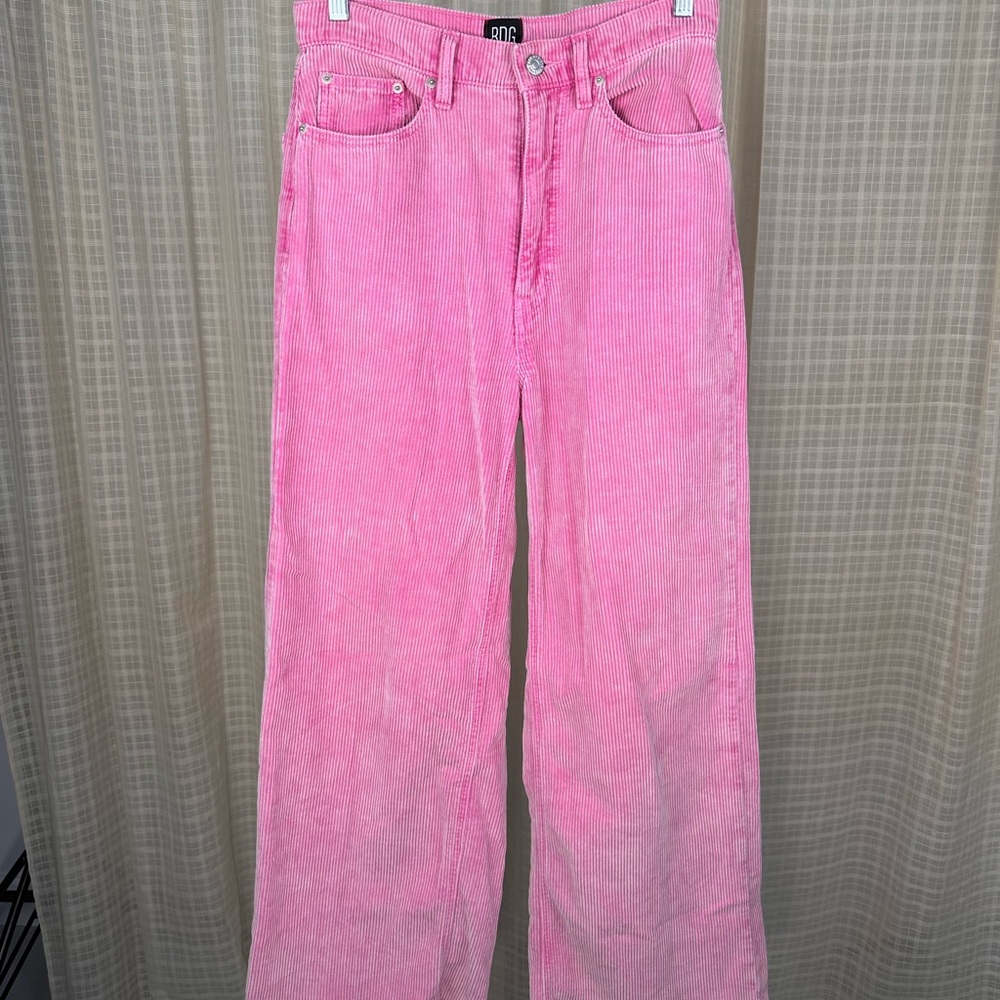 BDG Women's Pink Corduroy Jeans
